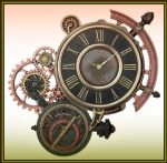 Steampunk-astrolb hodiny 538599